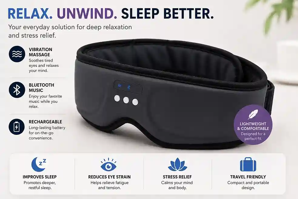 Aura sleep mask
