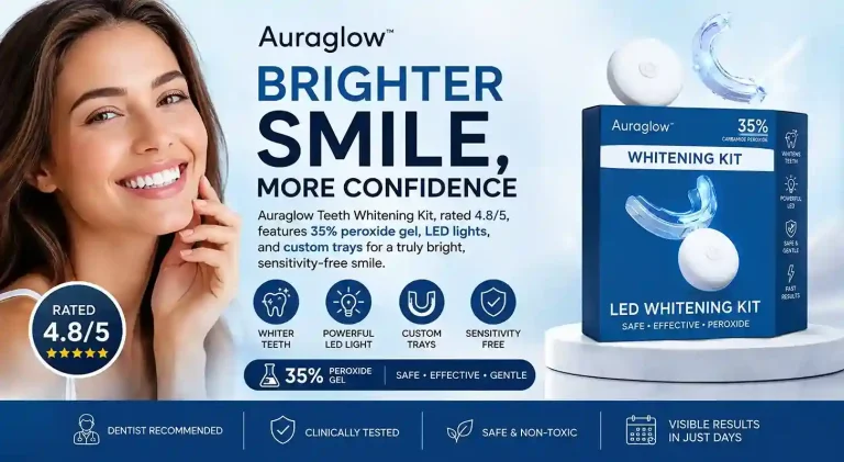 Auraglow Teeth Whitening Kit Reviews