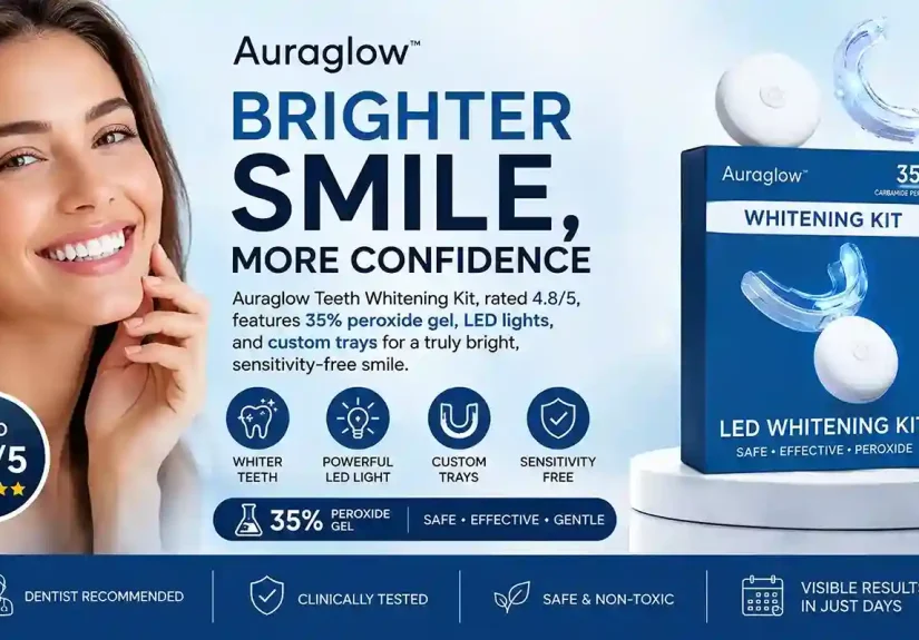 Auraglow Teeth Whitening Kit Reviews