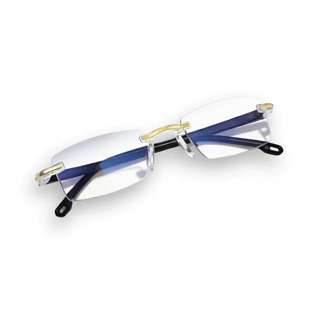 Blue Edge Glasses
