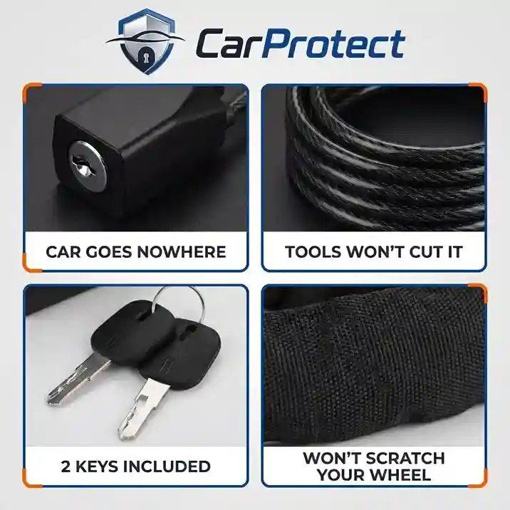 Car Protect steering wheel lock