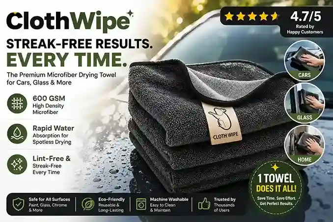 ClothWipe microfiber cloth