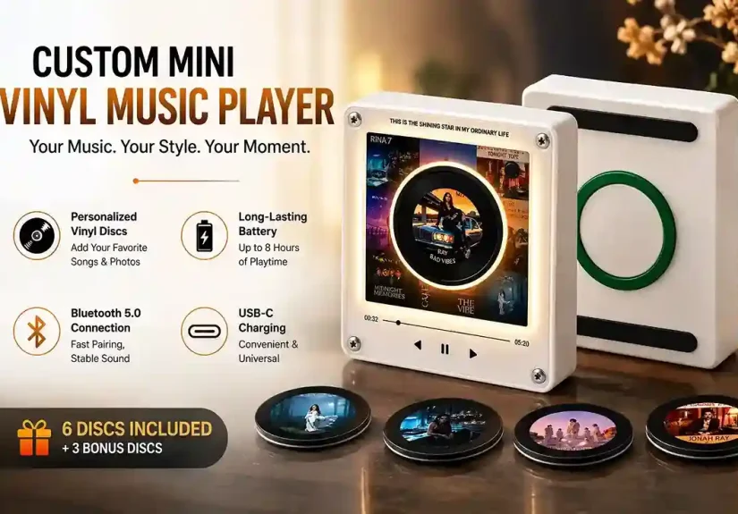 Custom Mini Vinyl Music Player Reviews