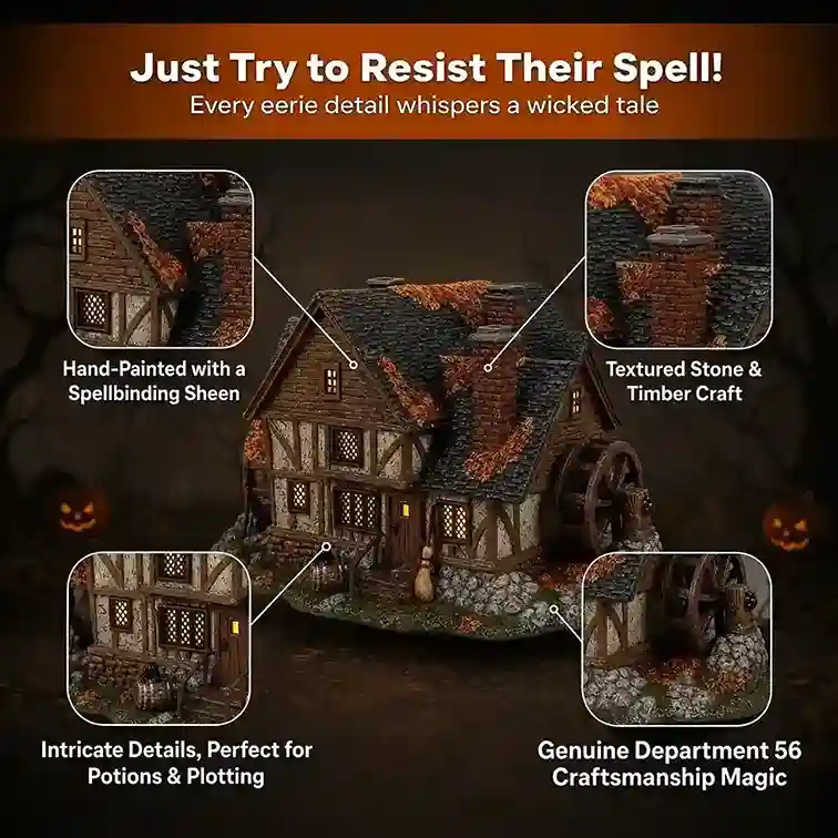 Disney Hocus Pocus collectible cottage
