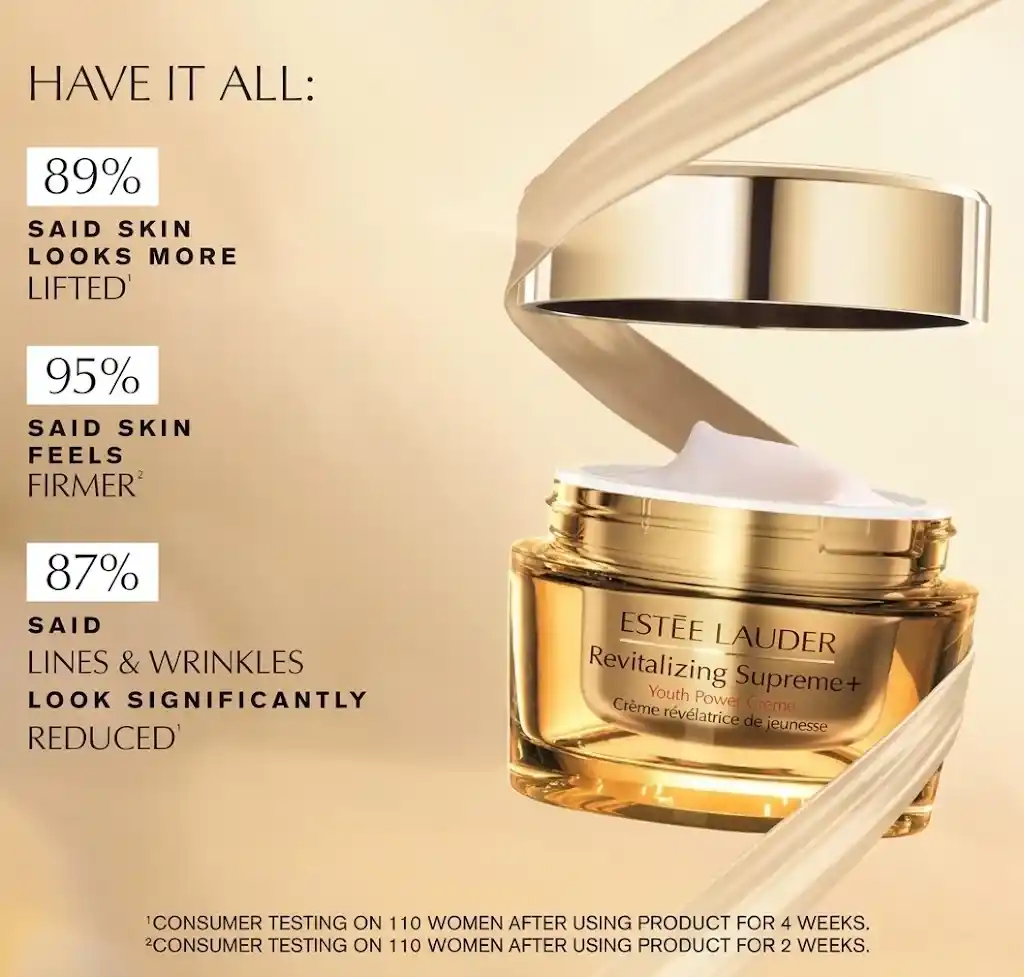 Estée Lauder Revitalizing Supreme+ face moisturizer