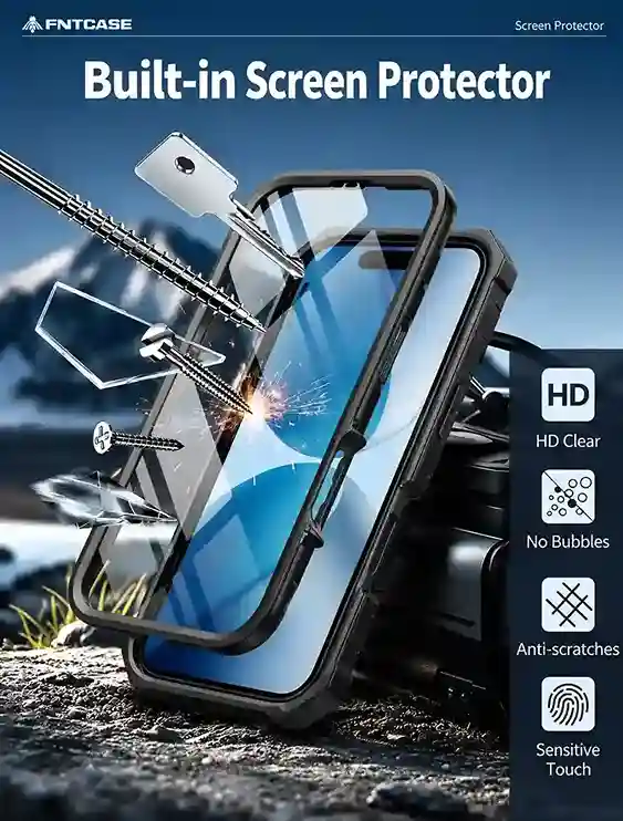FNTCASE case for the iPhone 17