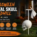 Halloween Metal Skull Windmill Reviews