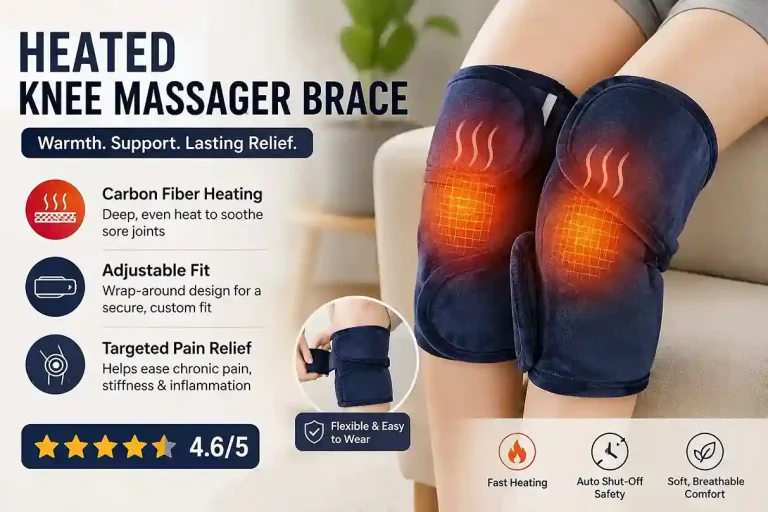 Heated Knee Massager Brace Reviews