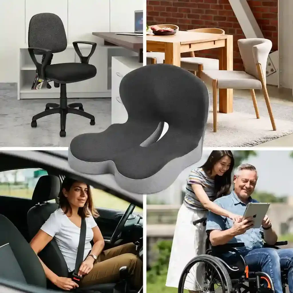 Hewelth Lumbocare Pro memory foam cushion