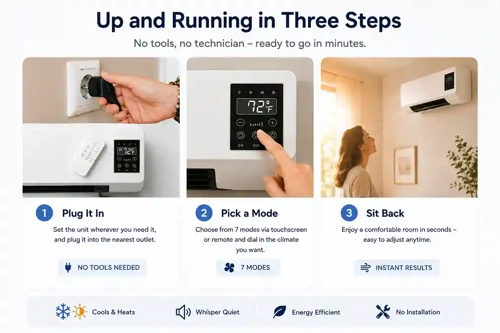 LifeGauge Breeze 3 step setup guide