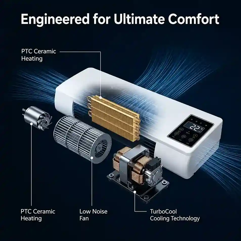 LifeGauge portable AC internal components