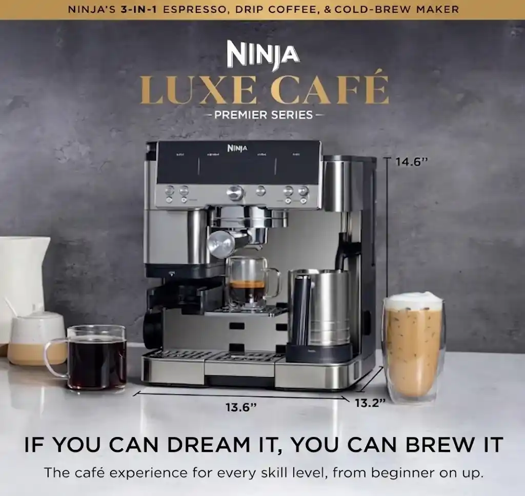 Ninja Luxe Cafe Espresso Machine