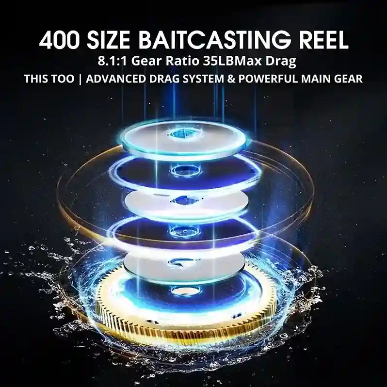 Piscifun baitcasting reel AlinoX 400