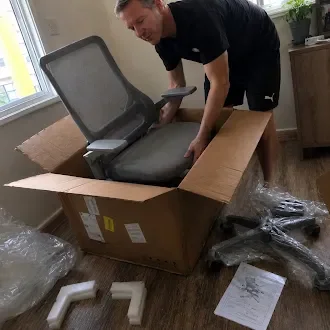 Resistance Ergonomic Chair Unboxing Image