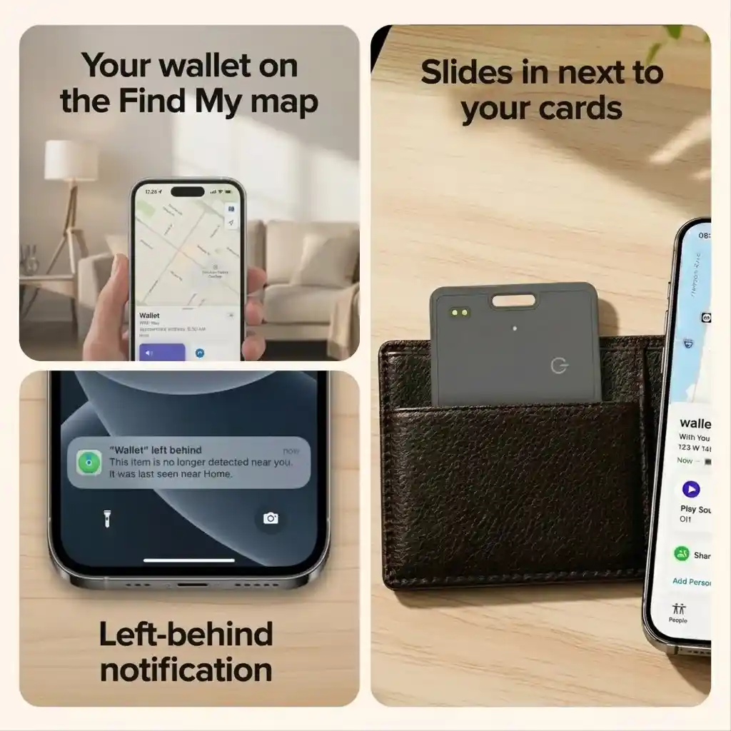 Voyge smart wallet locator