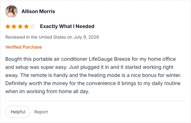 amazon Life Gauge Breeze review
