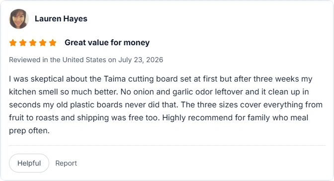 amazon review