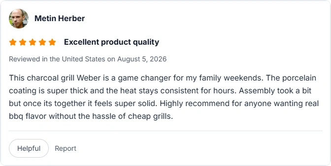 amazon review