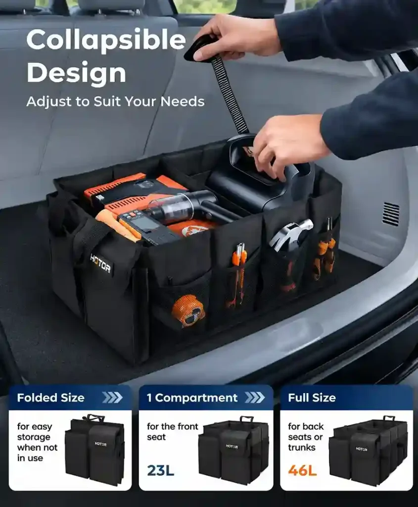 car cargo organizer box