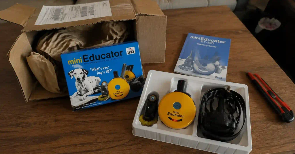 educator et 300 collar unboxing