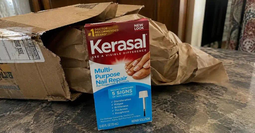 kerasal nail repair solution unboxing