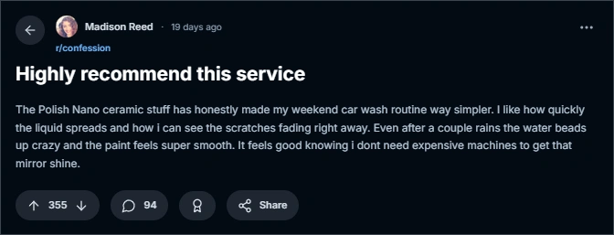 reddit review