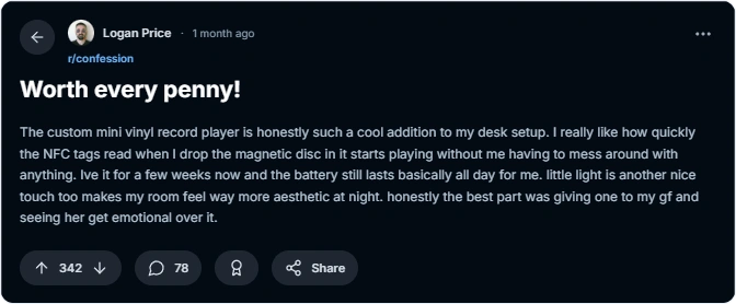 reddit review
