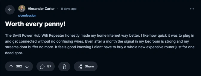 reddit review