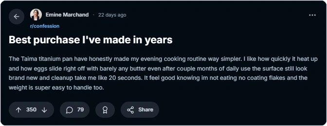 reddit review