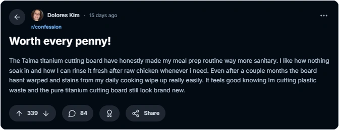 reddit review