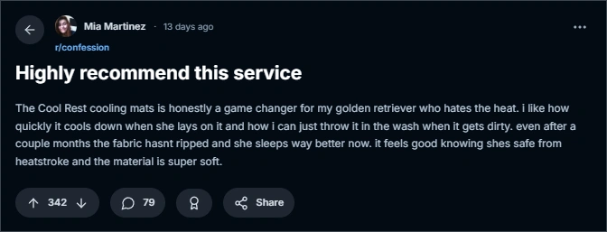 reddit review