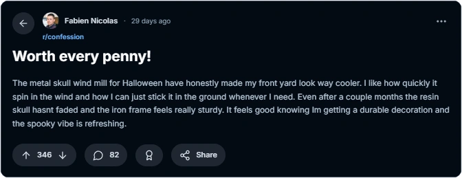 reddit review