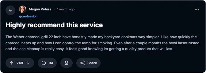 reddit review