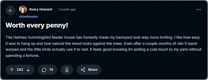 reddit review