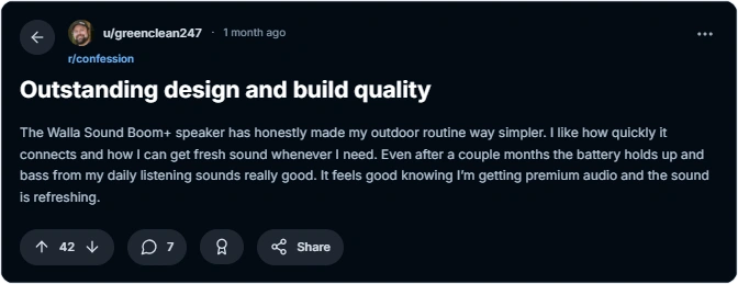 reddit review
