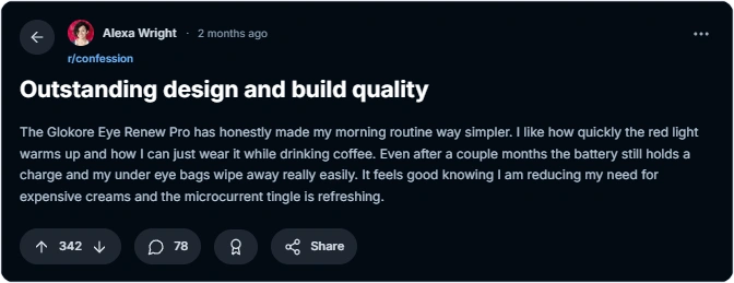 reddit review