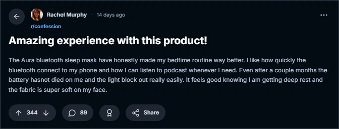 reddit review