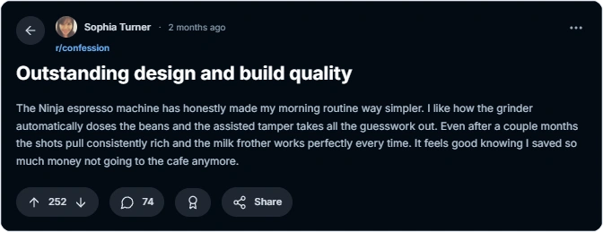 reddit review