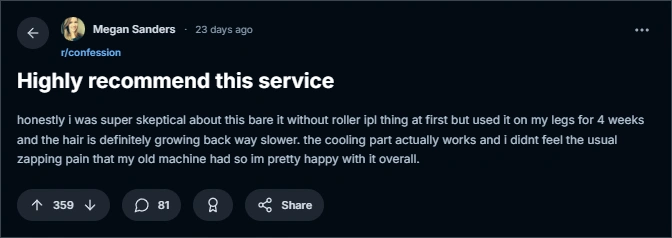reddit review