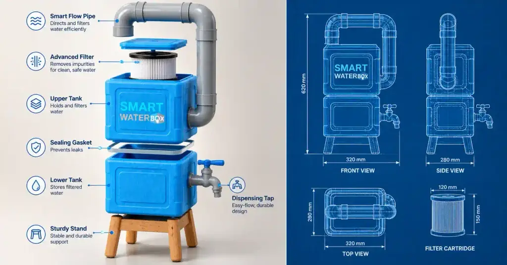 SMARTWATER dispenser
