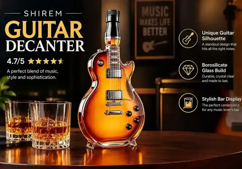 Shirem Guitar Decanter Reviews