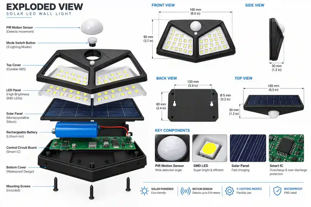 Solar bright lights analysis