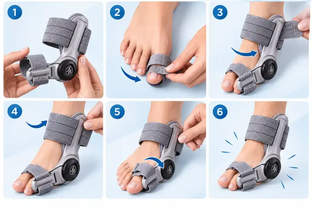 Treat medy Bunion Fix steps