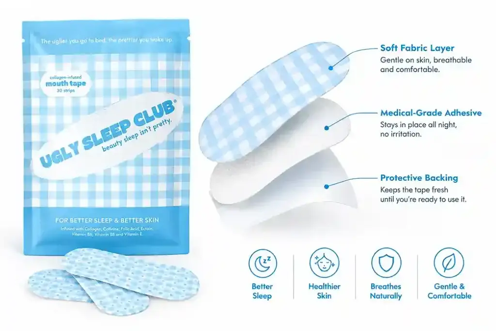 Ugly Sleep Club anti snoring tape
