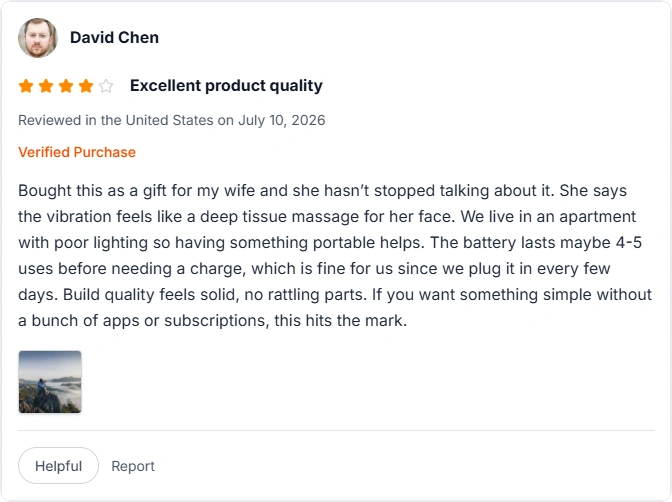 amazon review