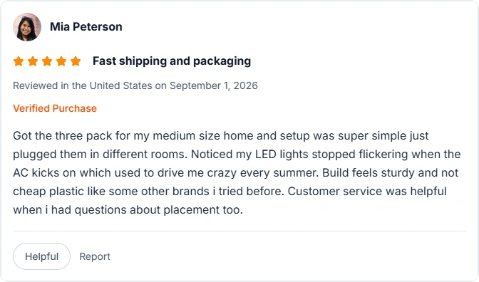 amazon review