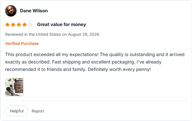 amazon review