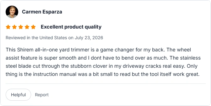 amazon review