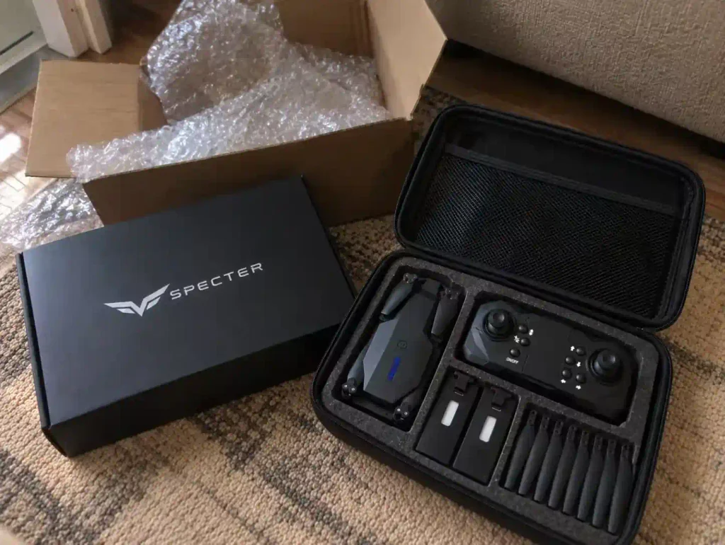 drone unboxing R1