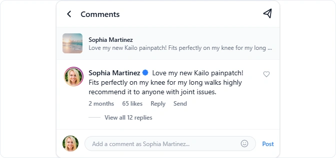 Users review from instagram